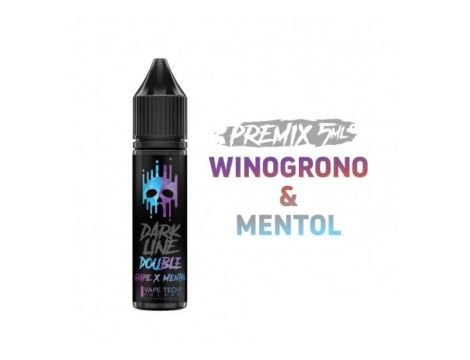 Premix Double Dark Line 5/15ml - Grape & Menthol